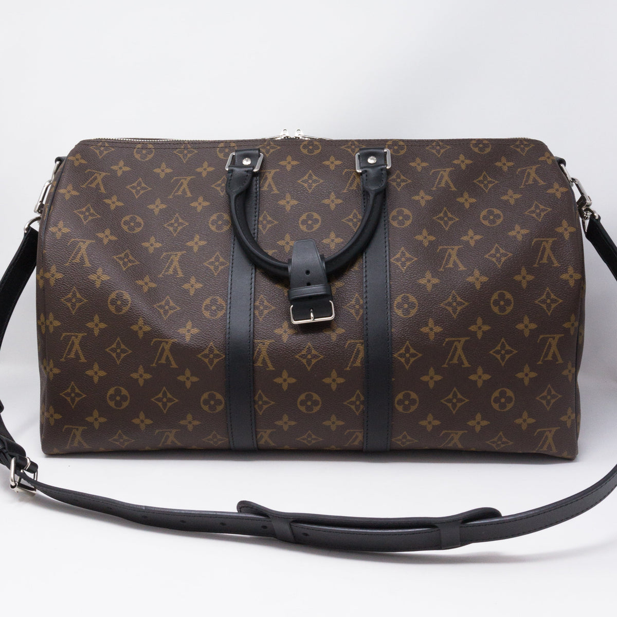 Louis-vuitton Keepall 45 Bandouliere Monogram Macassar