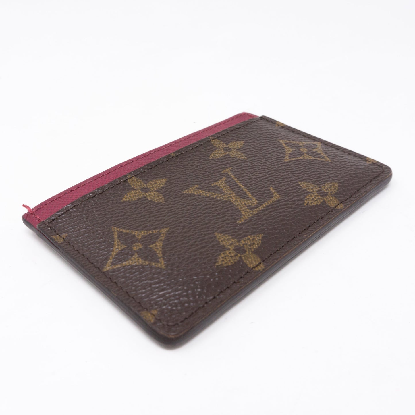 Louis-vuitton Card Holder Monogram Fuchsia