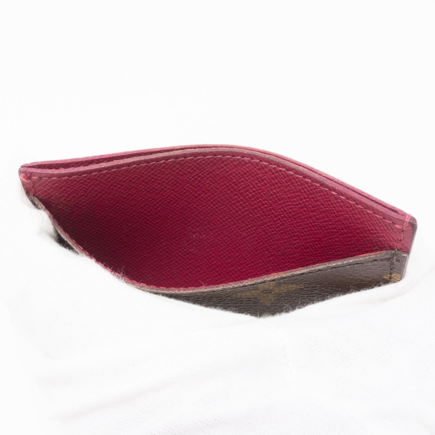 Louis-vuitton Card Holder Monogram Fuchsia