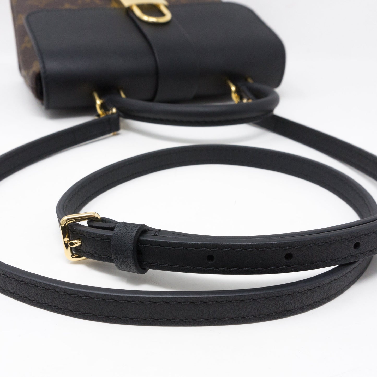 Louis-vuitton Locky BB Monogram Black Leather