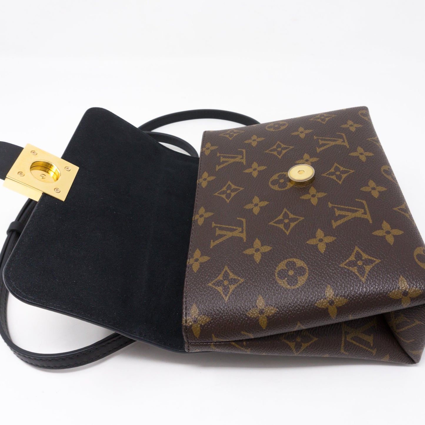 Louis-vuitton Locky BB Monogram Black Leather