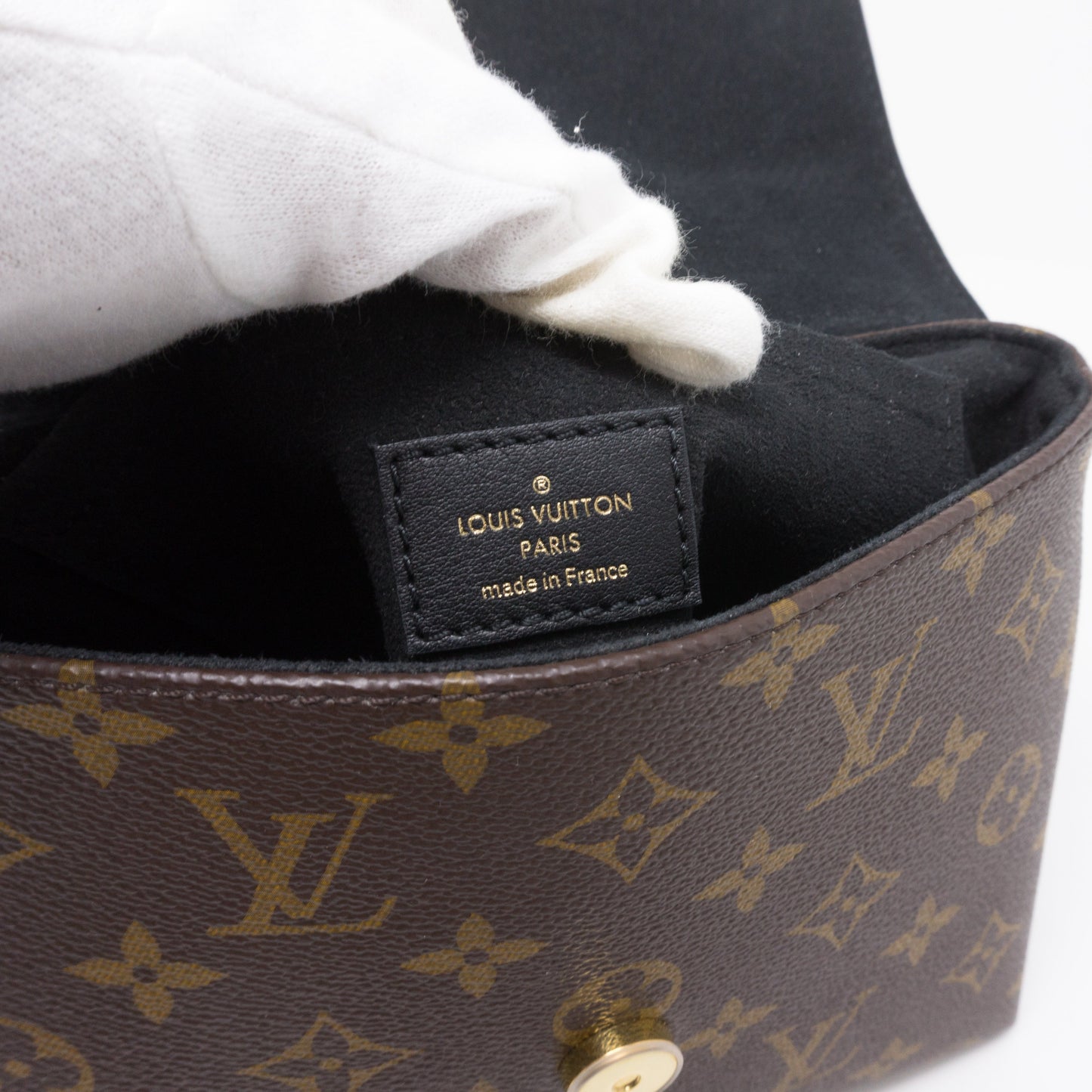Louis-vuitton Locky BB Monogram Black Leather