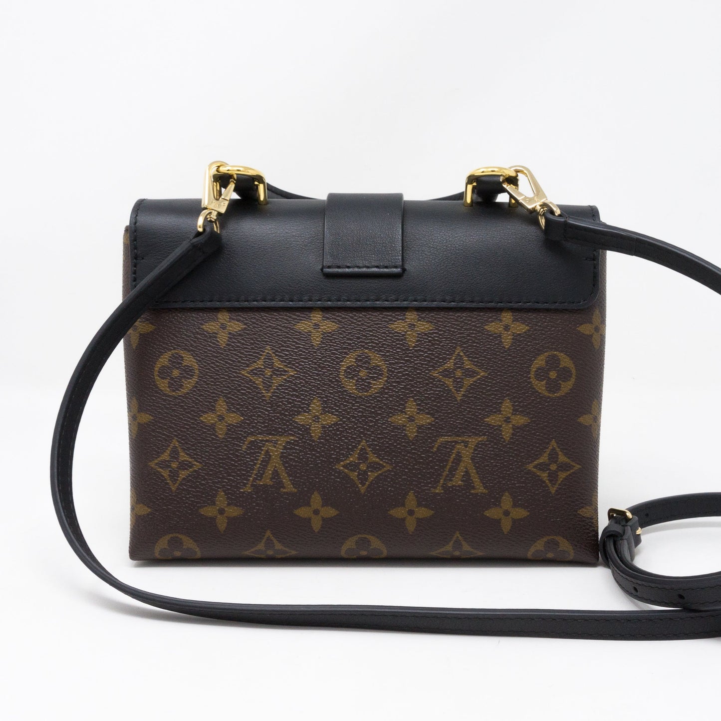 Louis-vuitton Locky BB Monogram Black Leather