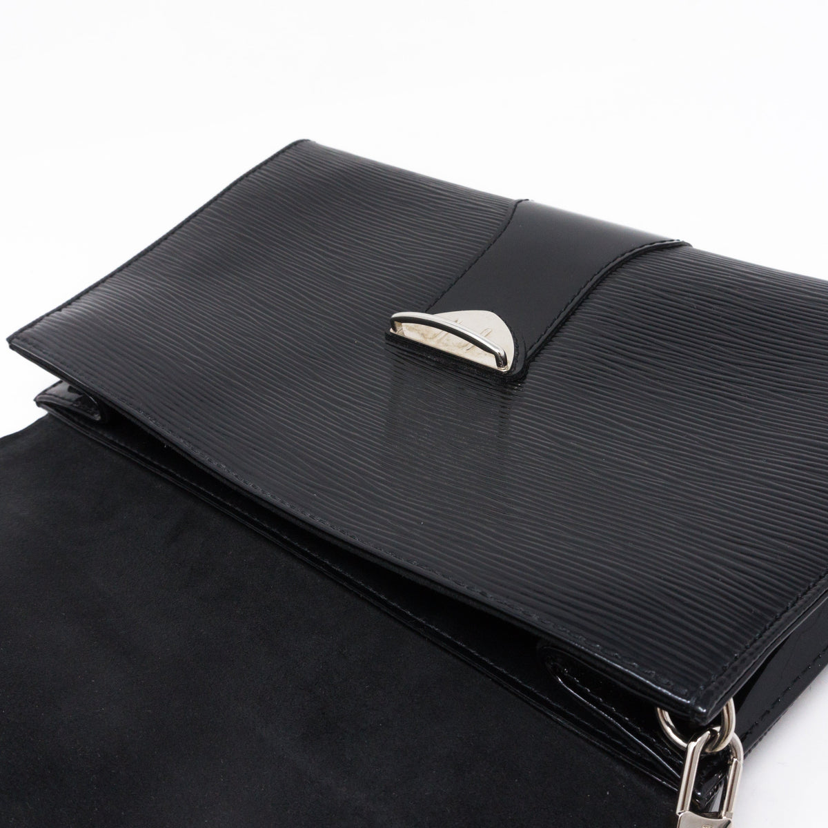 Louis-vuitton Pochette Iena Noir Electric Epi Leather