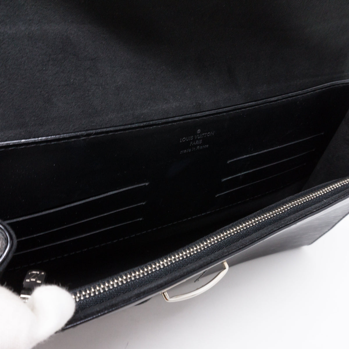 Louis-vuitton Pochette Iena Noir Electric Epi Leather