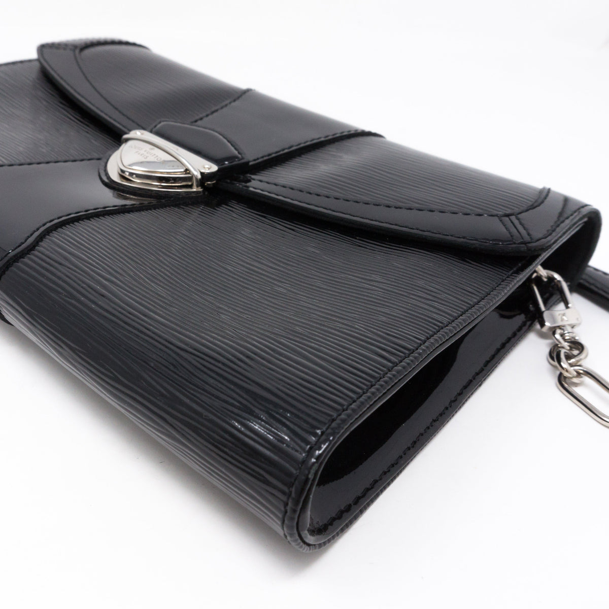Louis-vuitton Pochette Iena Noir Electric Epi Leather