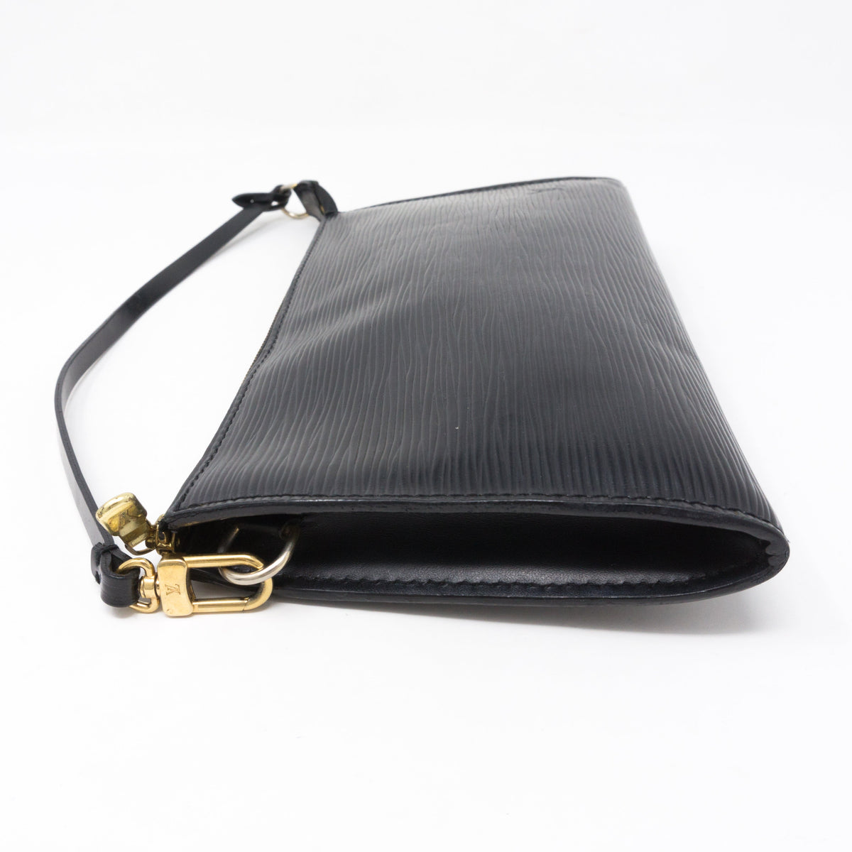 Louis-vuitton Pochette Accessoires Black Epi Leather
