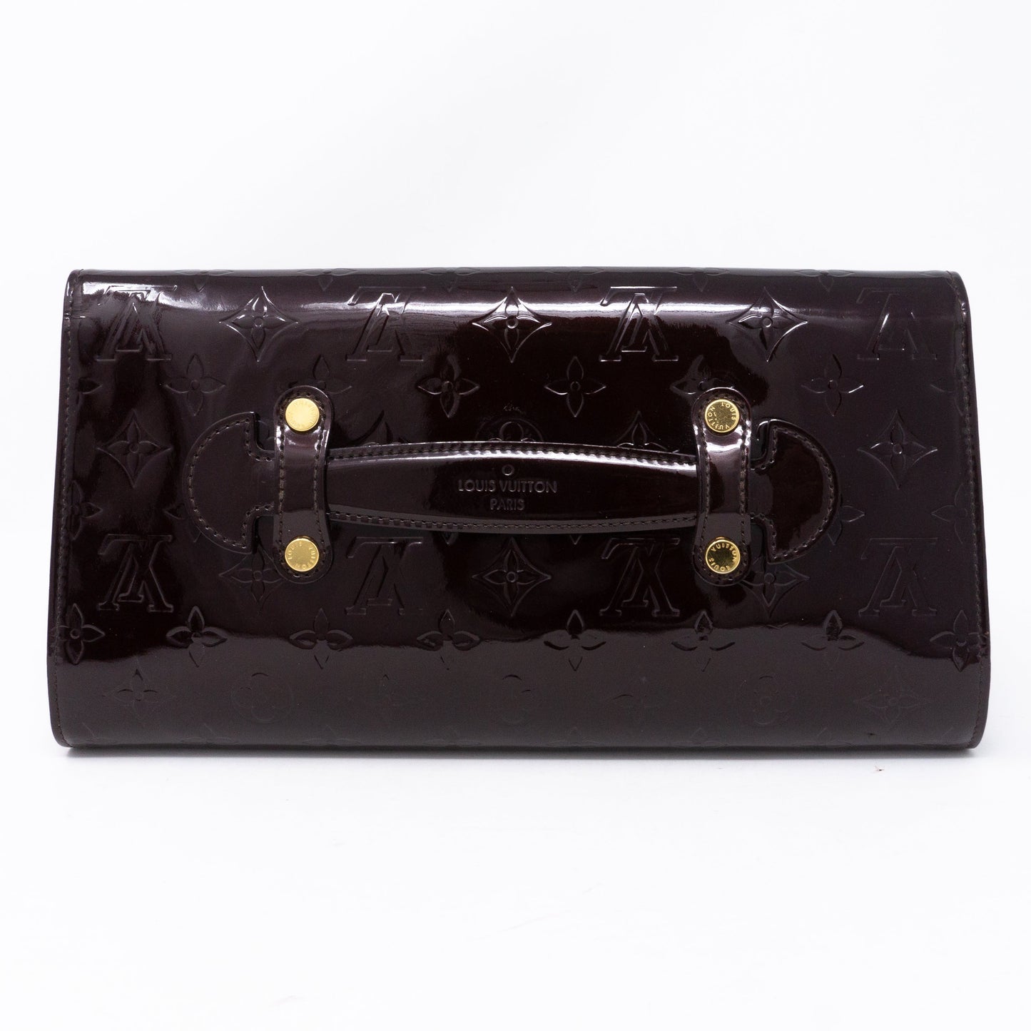 Robertson Clutch Vernis Amarante