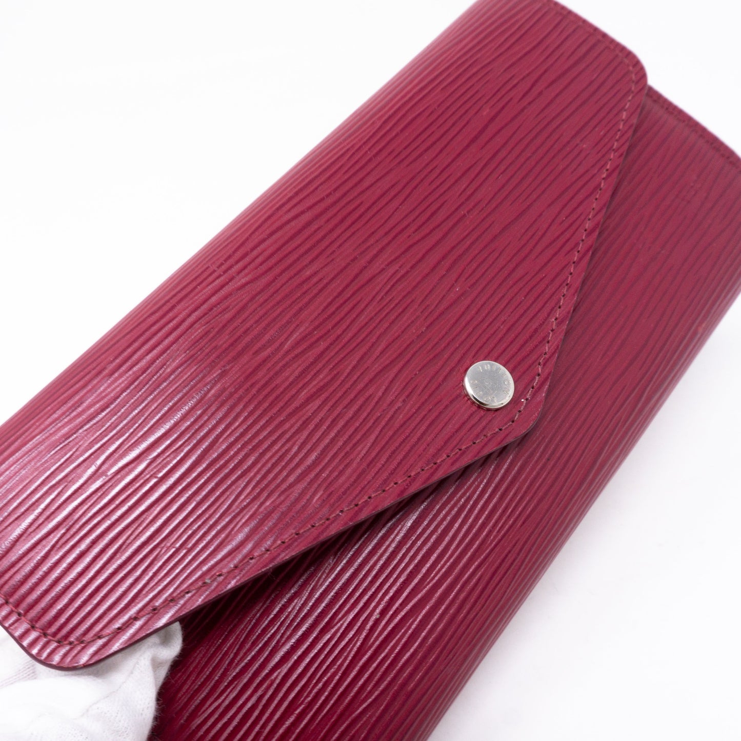 Louis-vuitton Sarah Wallet Epi Fuchsia