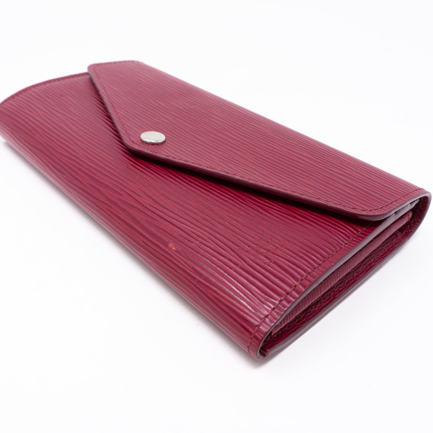 Louis-vuitton Sarah Wallet Epi Fuchsia