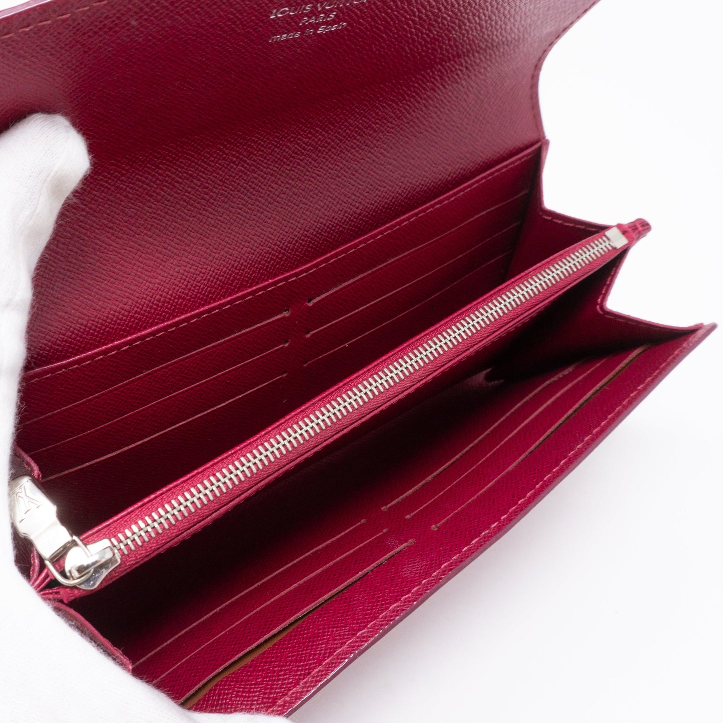 Louis-vuitton Sarah Wallet Epi Fuchsia