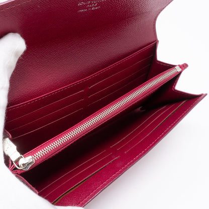 Louis-vuitton Sarah Wallet Epi Fuchsia