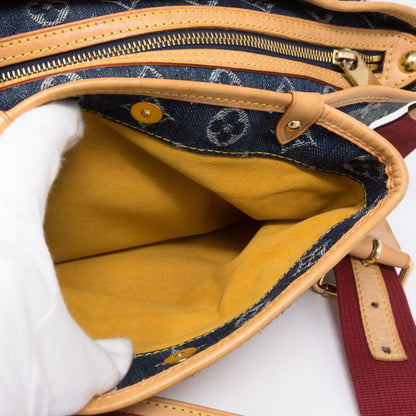 Louis-vuitton Porte Epaule Cruise Raye Cabas MM Denim