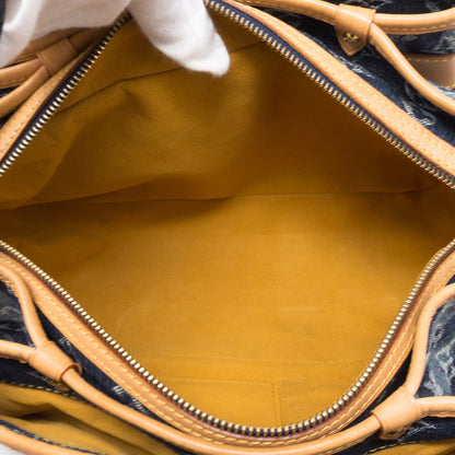 Louis-vuitton Porte Epaule Cruise Raye Cabas MM Denim