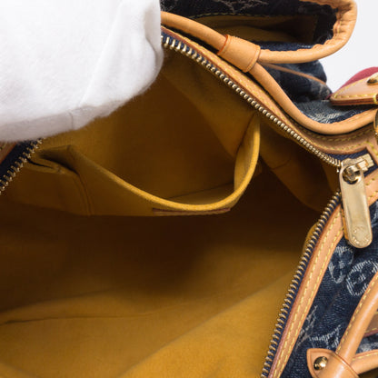 Louis-vuitton Porte Epaule Cruise Raye Cabas MM Denim