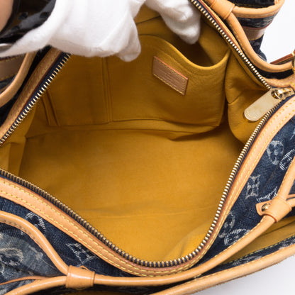 Louis-vuitton Porte Epaule Cruise Raye Cabas MM Denim