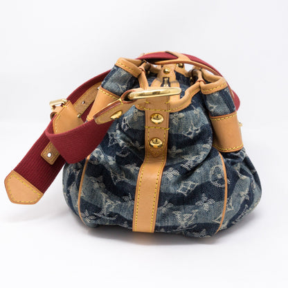 Louis-vuitton Porte Epaule Cruise Raye Cabas MM Denim