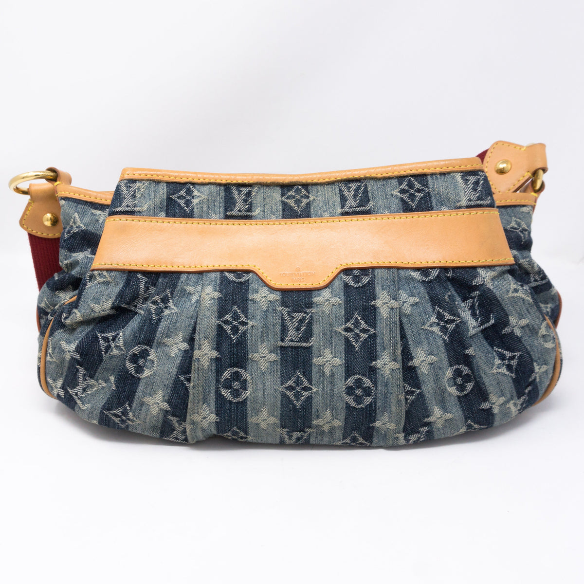 Louis-vuitton Porte Epaule Cruise Raye Cabas MM Denim
