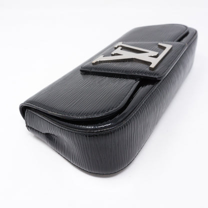 Louis-vuitton Pochette SoBe Epi Noir Electric