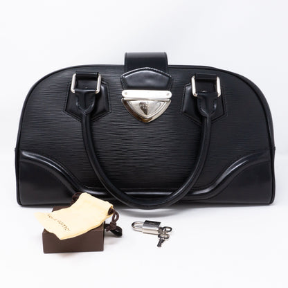 Louis-vuitton Montaigne Bowling GM Black Epi Leather