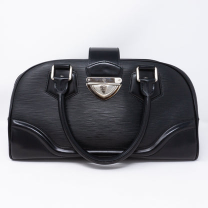 Louis-vuitton Montaigne Bowling GM Black Epi Leather