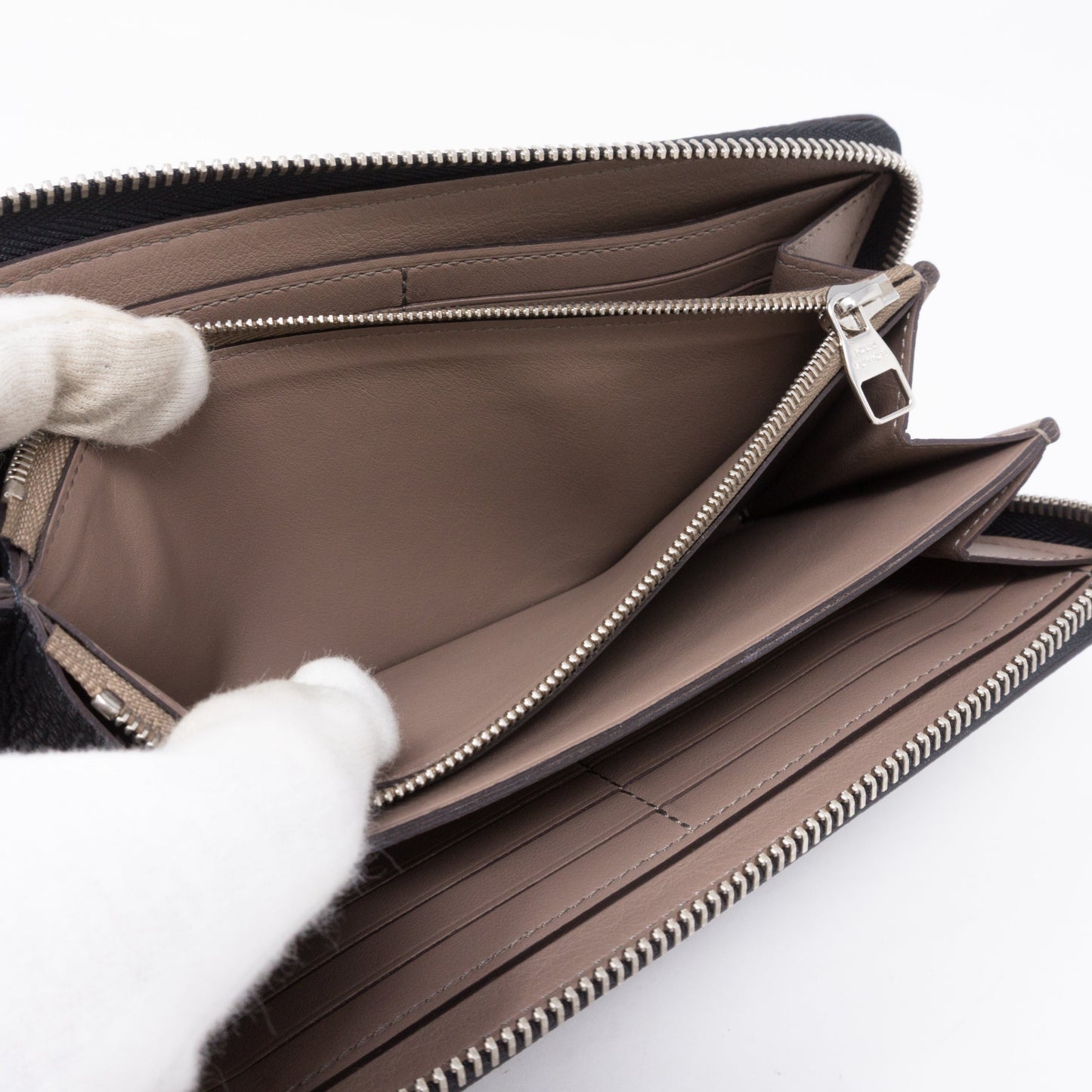 Louis-vuitton Comete Wallet Noir Veau Cachemire