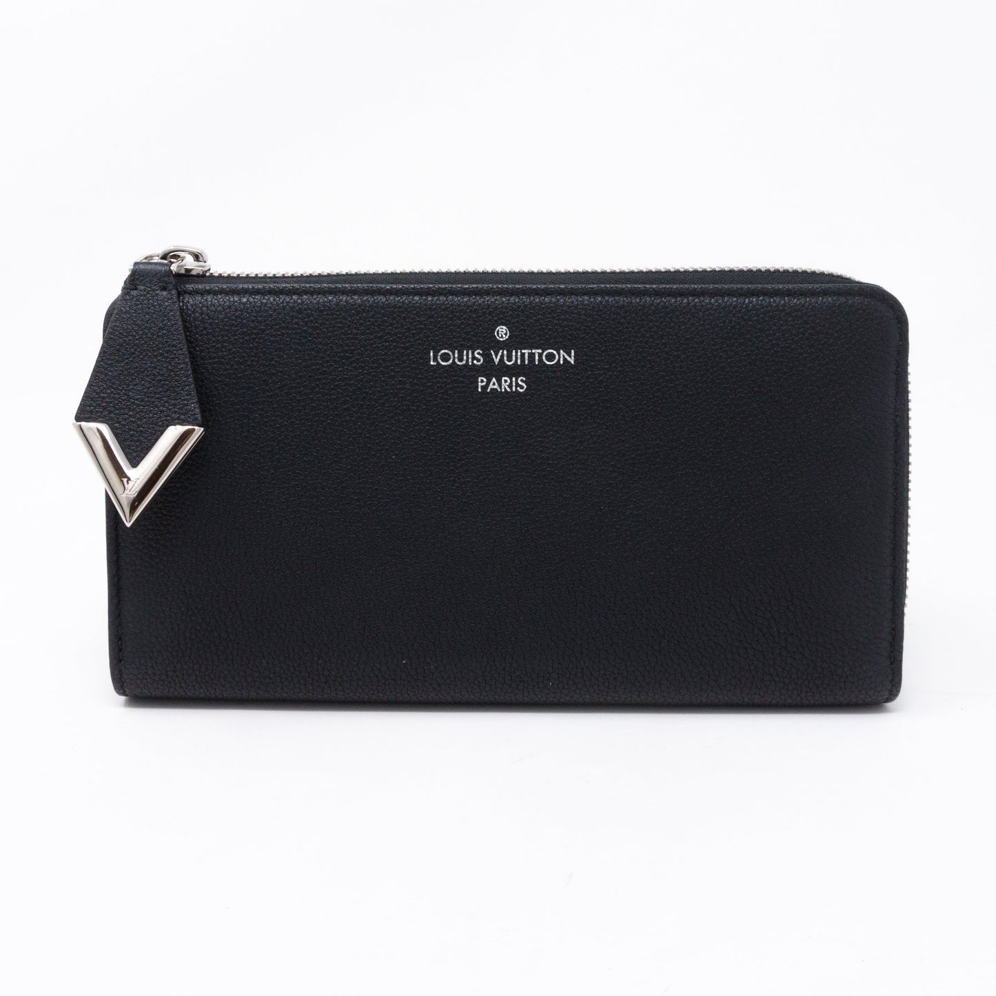 Louis-vuitton Comete Wallet Noir Veau Cachemire