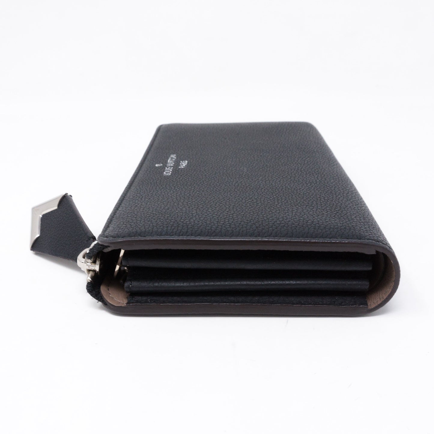 Louis-vuitton Comete Wallet Noir Veau Cachemire
