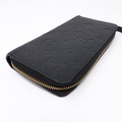Louis-vuitton Zippy Wallet Black Monogram Empreinte