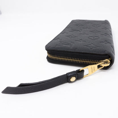 Louis-vuitton Zippy Wallet Black Monogram Empreinte