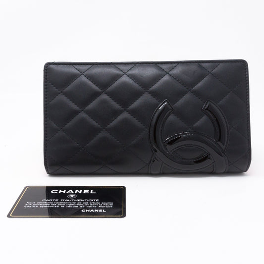 Cambon Classic Long Leather Wallet