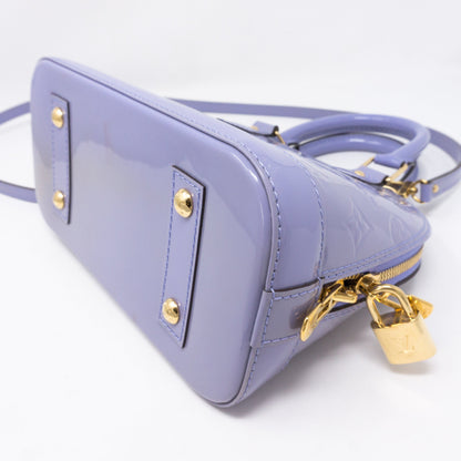 Louis-vuitton Alma BB Lavender Vernis
