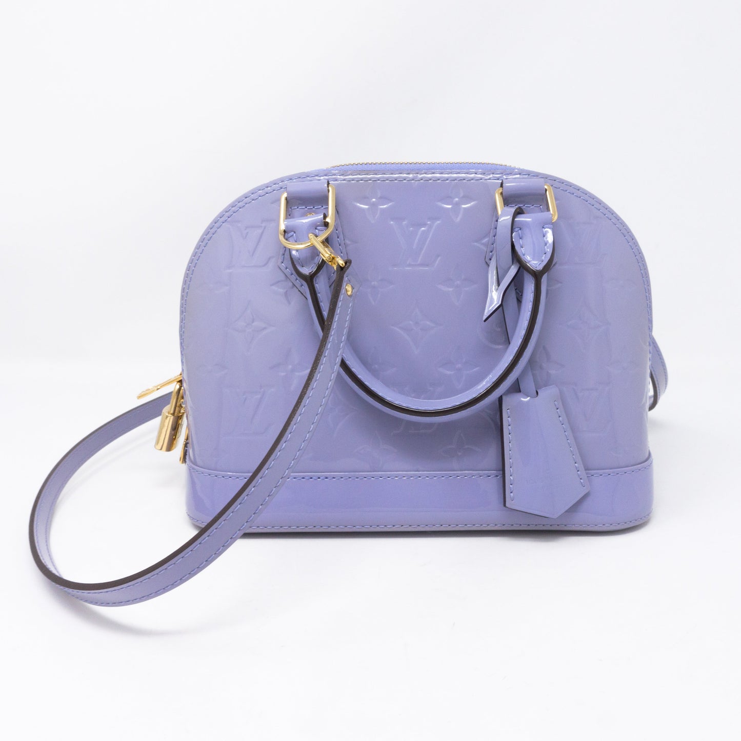 Louis-vuitton Alma BB Lavender Vernis