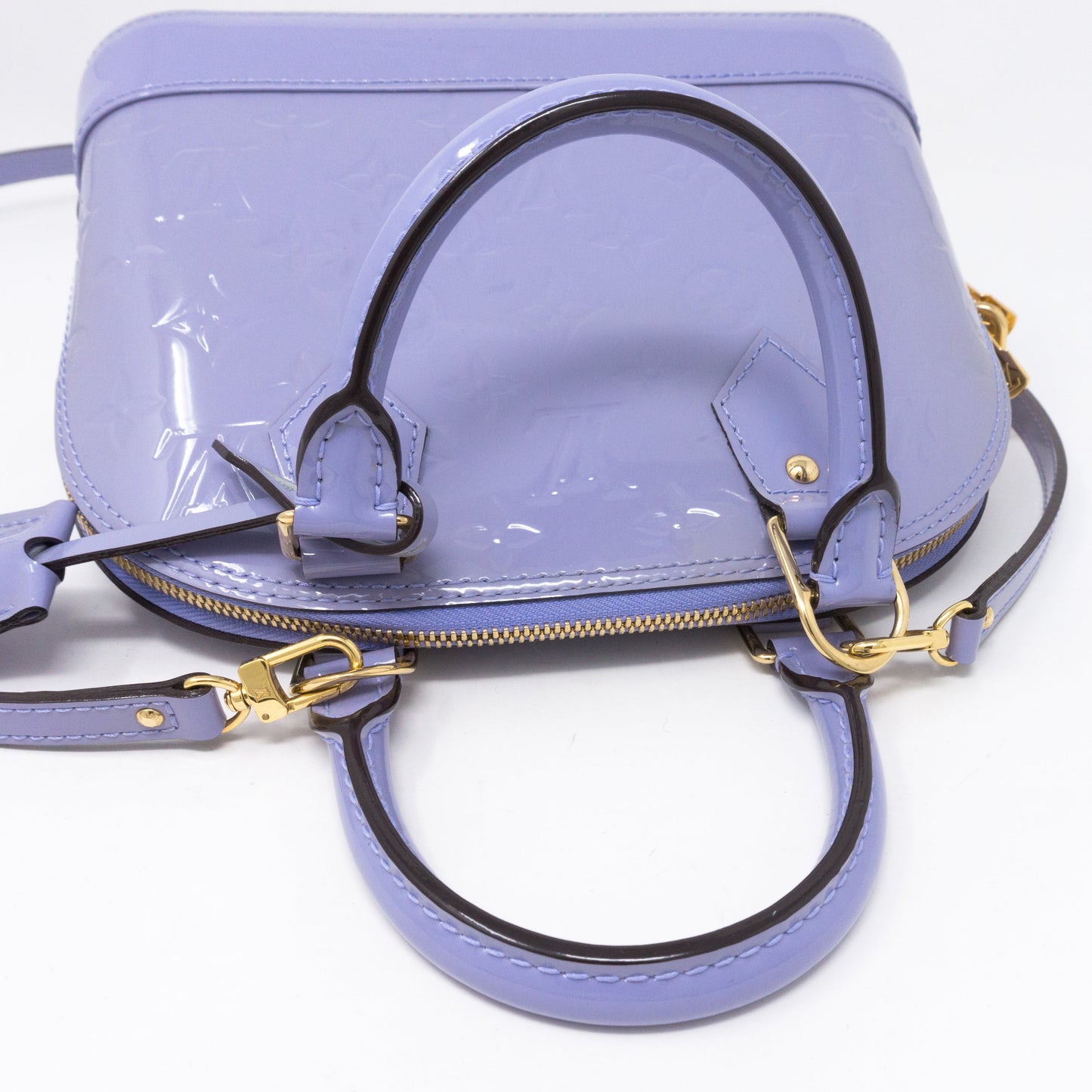 Louis-vuitton Alma BB Lavender Vernis