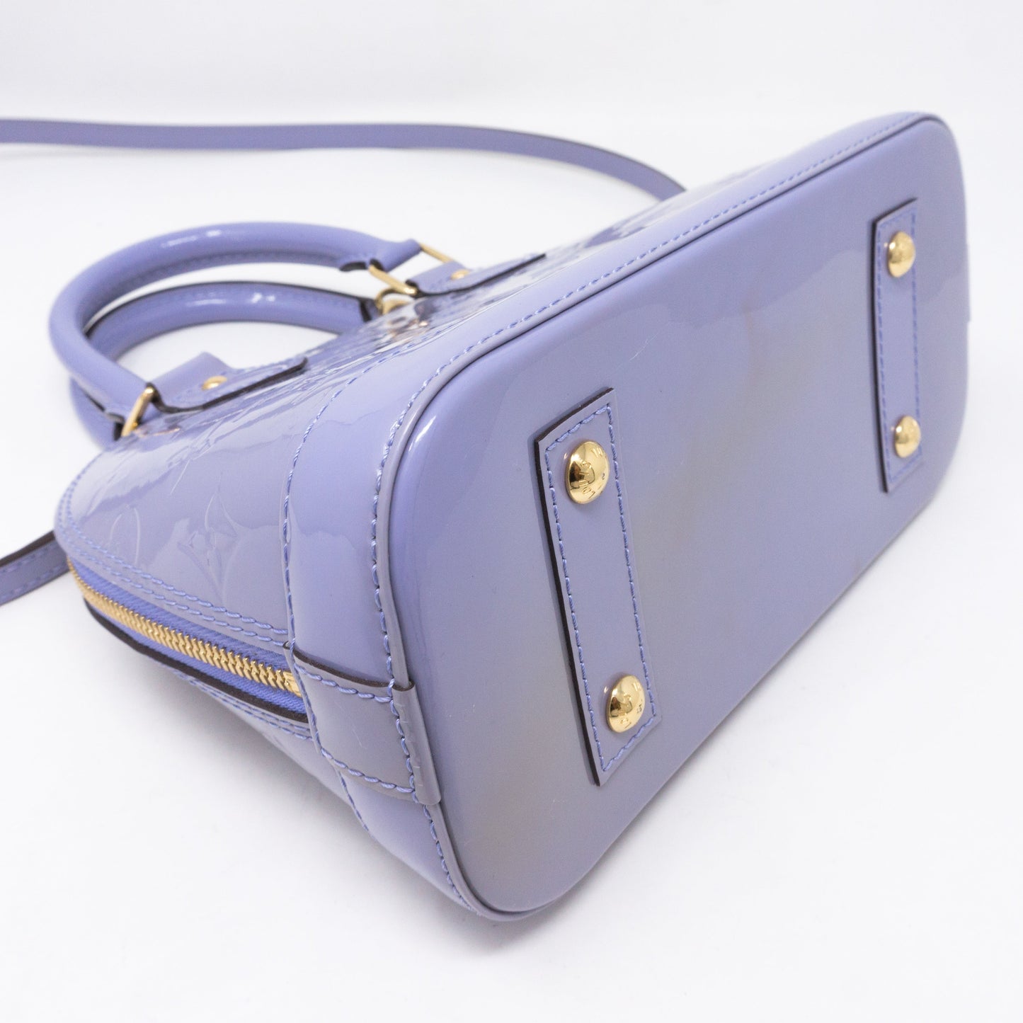 Louis-vuitton Alma BB Lavender Vernis