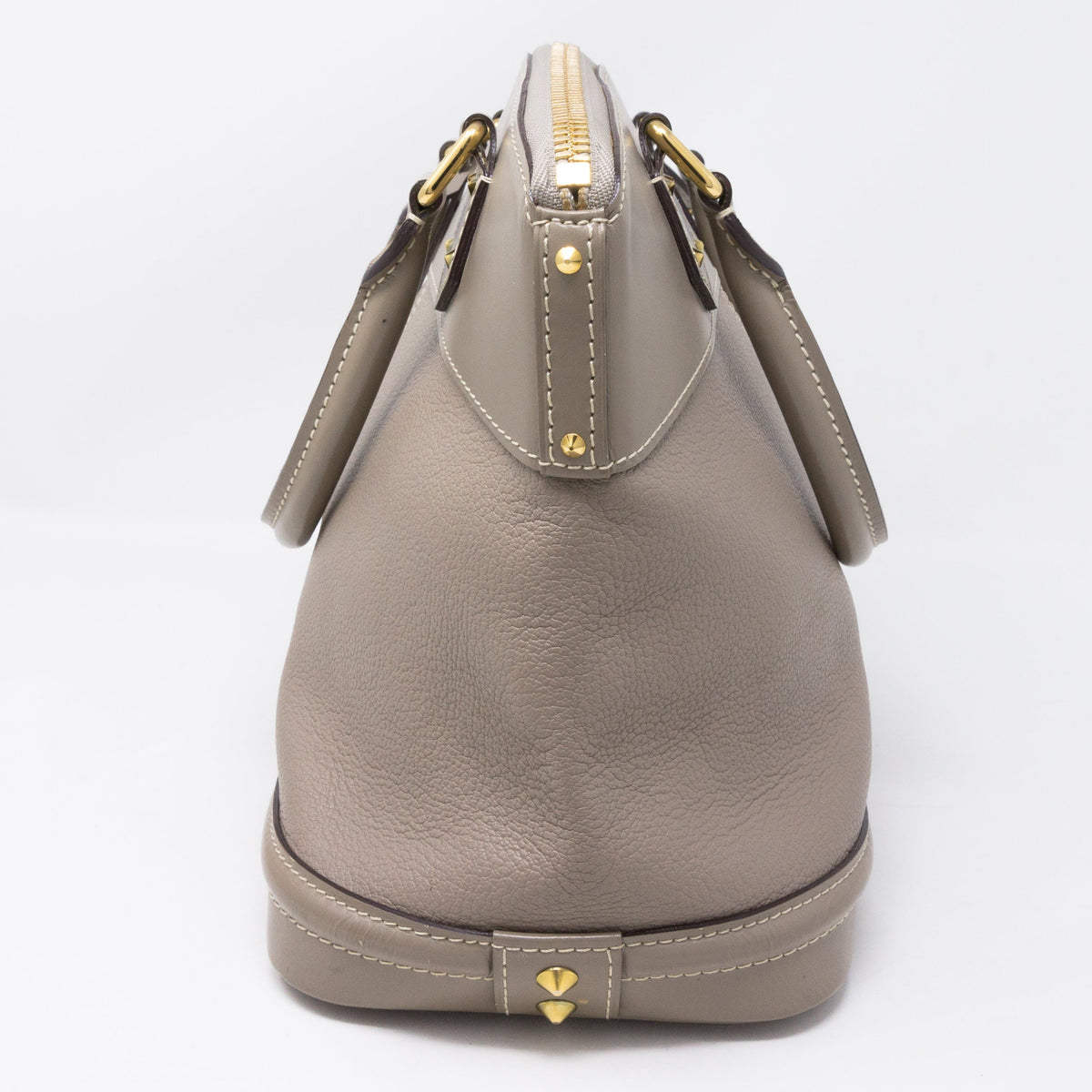 Louis-vuitton Suhali Lockit PM Greige Leather