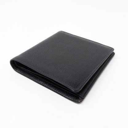 Compact Classic Wallet Black Caviar Leather