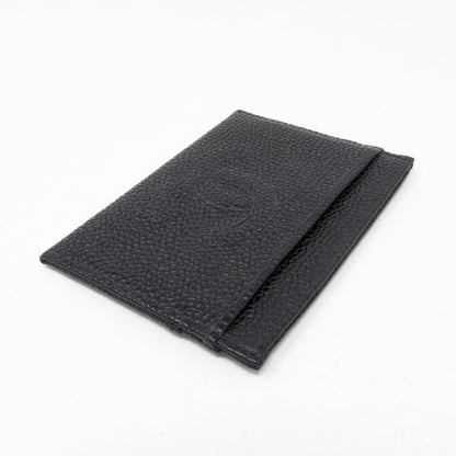Card Holder CC Black Caviar Leather