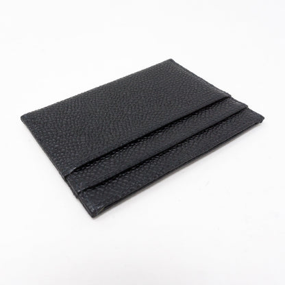 Holder CC Black Caviar Leather