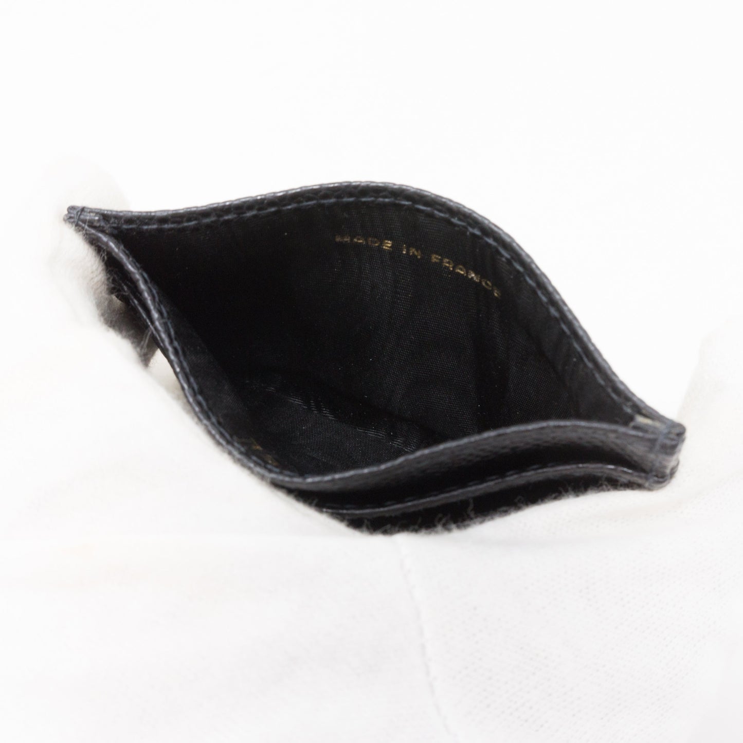 Holder CC Black Caviar Leather