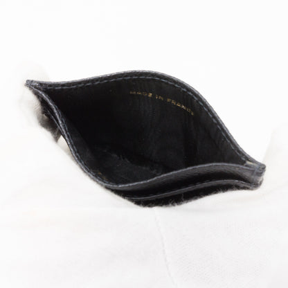 Holder CC Black Caviar Leather