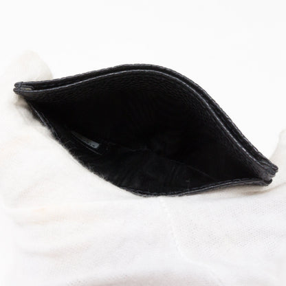 Holder CC Black Caviar Leather
