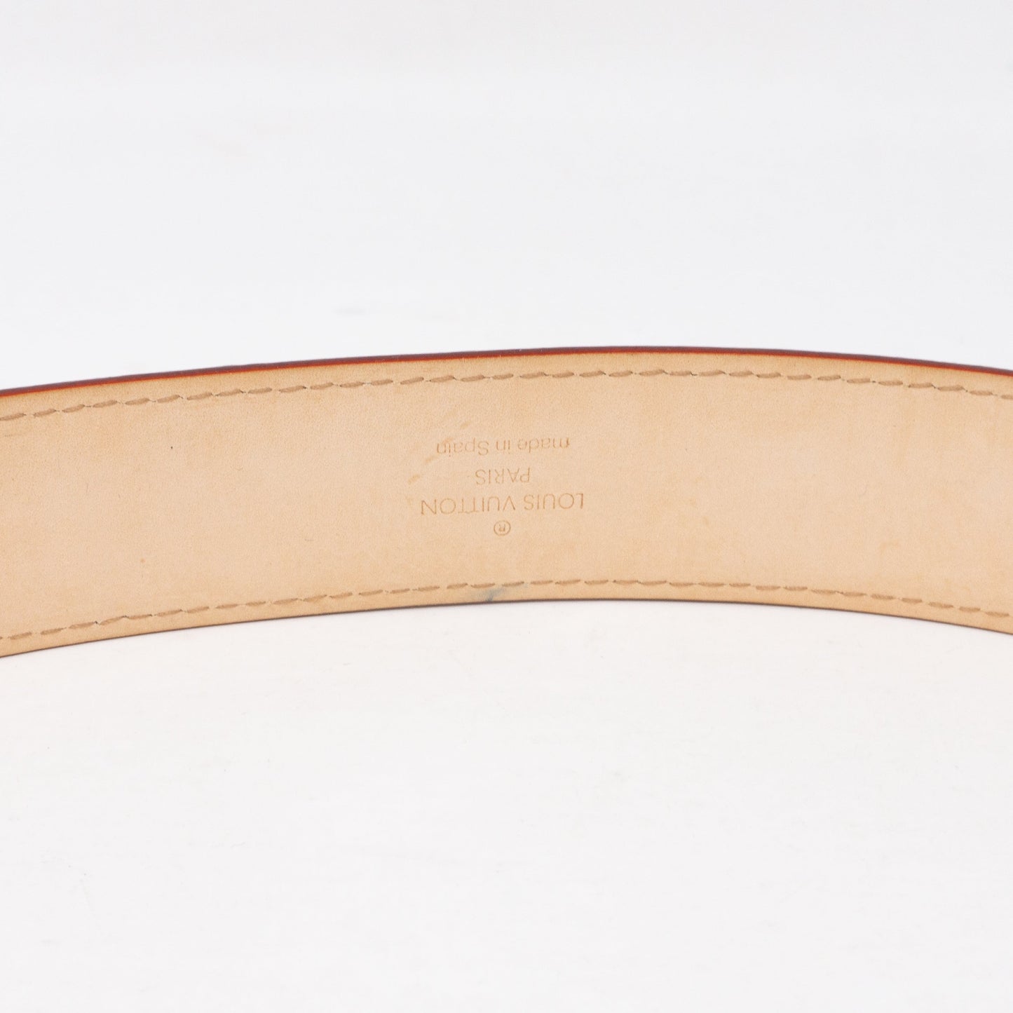 Louis-vuitton Watercolor Aquarelle White Belt 90 cm
