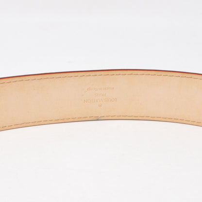 Louis-vuitton Watercolor Aquarelle White Belt 90 cm