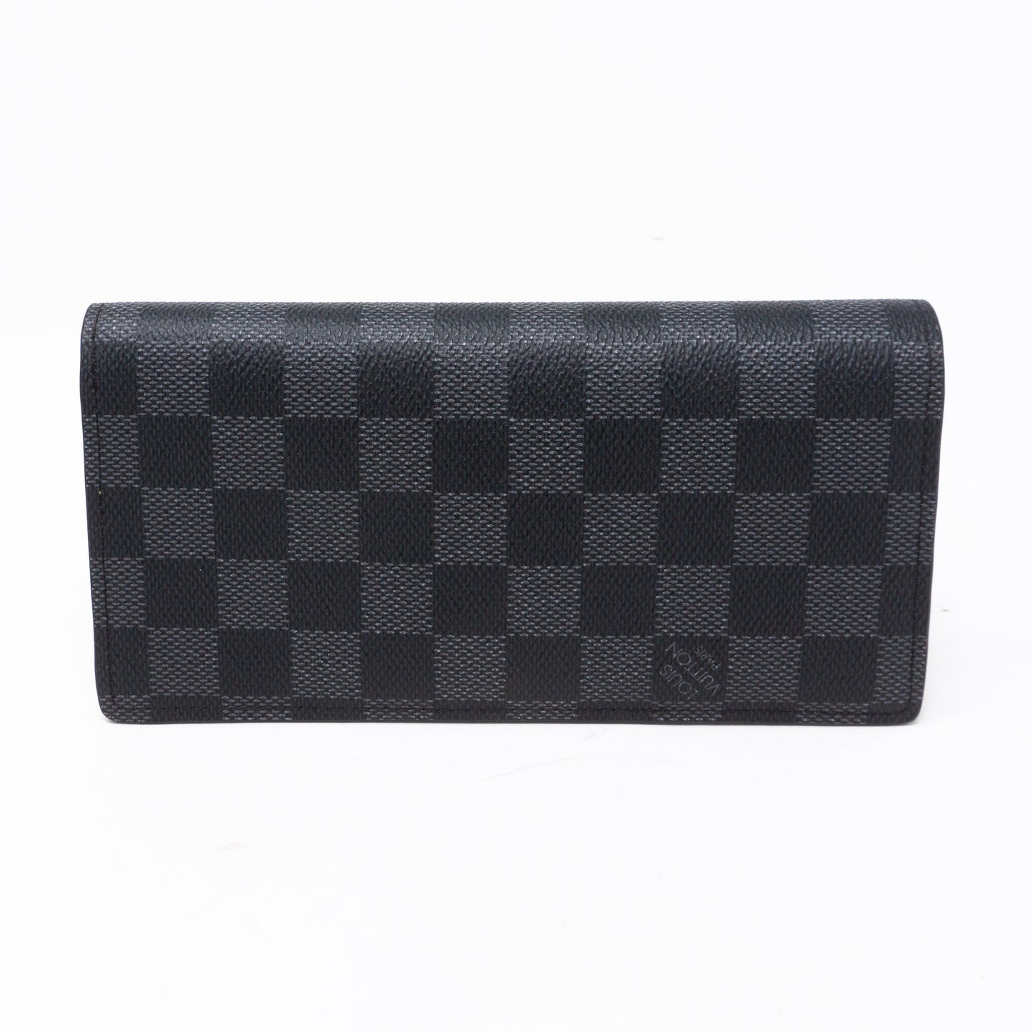 Louis-vuitton Brazza Wallet Damier Graphite Yellow Stripe