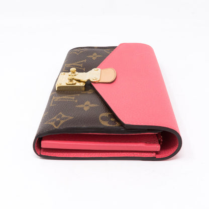 Louis-vuitton Pallas Wallet Monogram Pink Leather