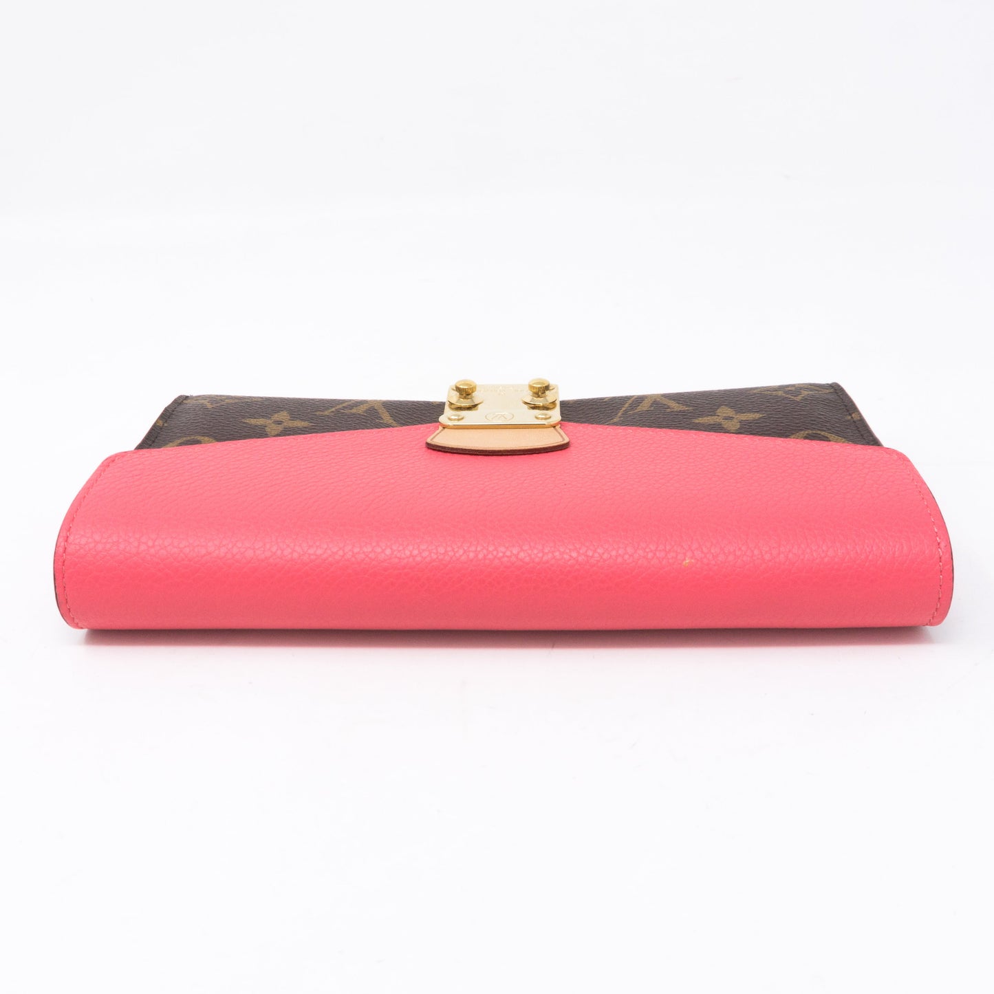 Louis-vuitton Pallas Wallet Monogram Pink Leather