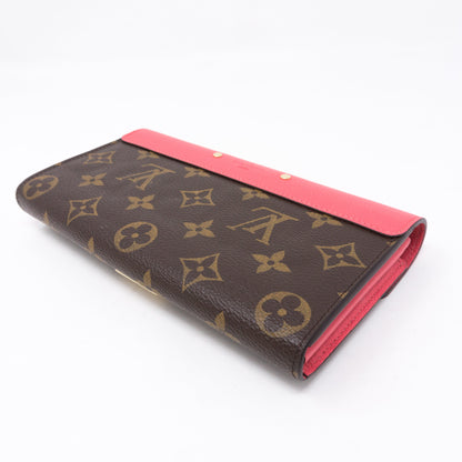 Louis-vuitton Pallas Wallet Monogram Pink Leather