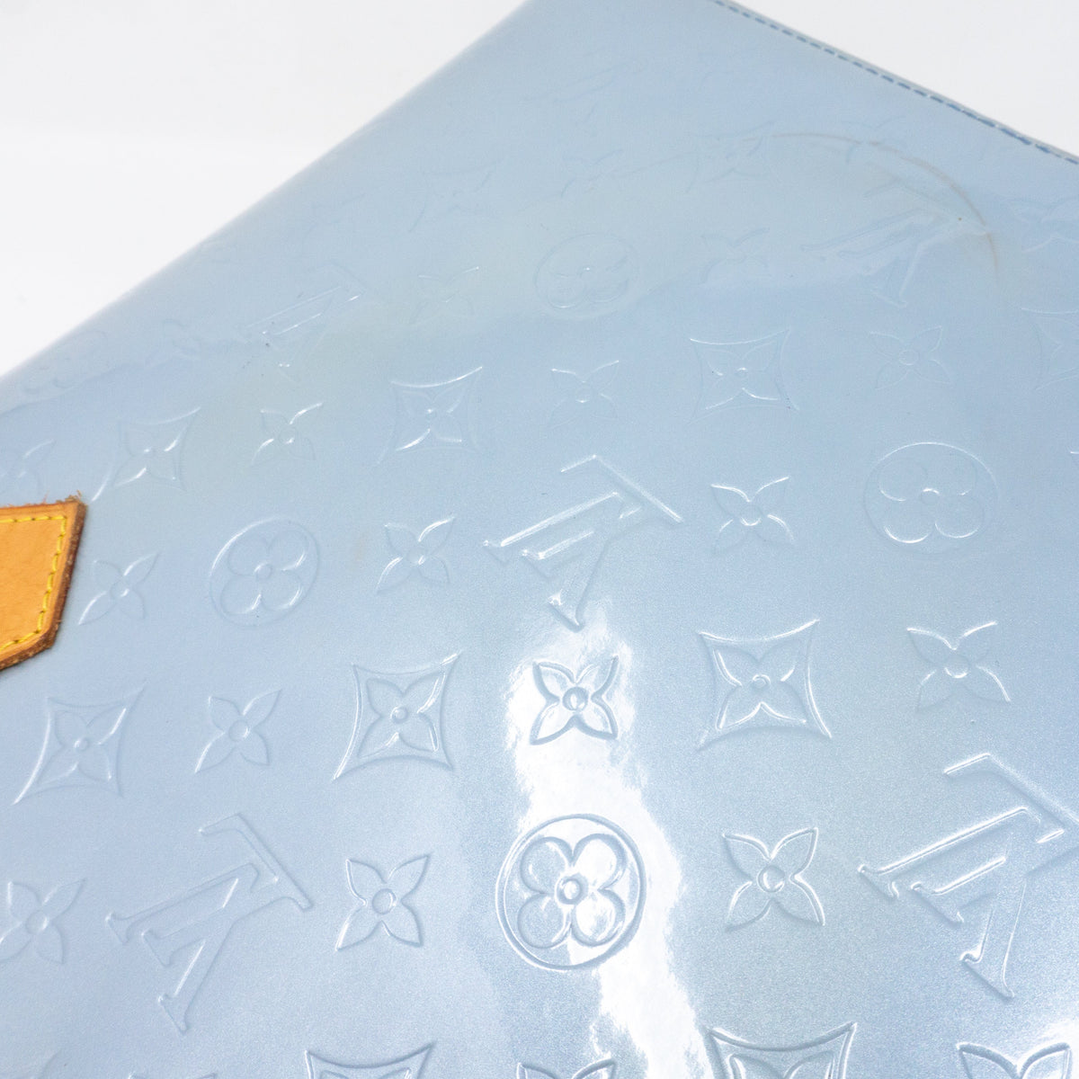 Louis-vuitton Houston Lavender Vernis Leather