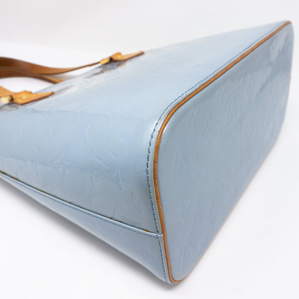 Louis-vuitton Houston Lavender Vernis Leather